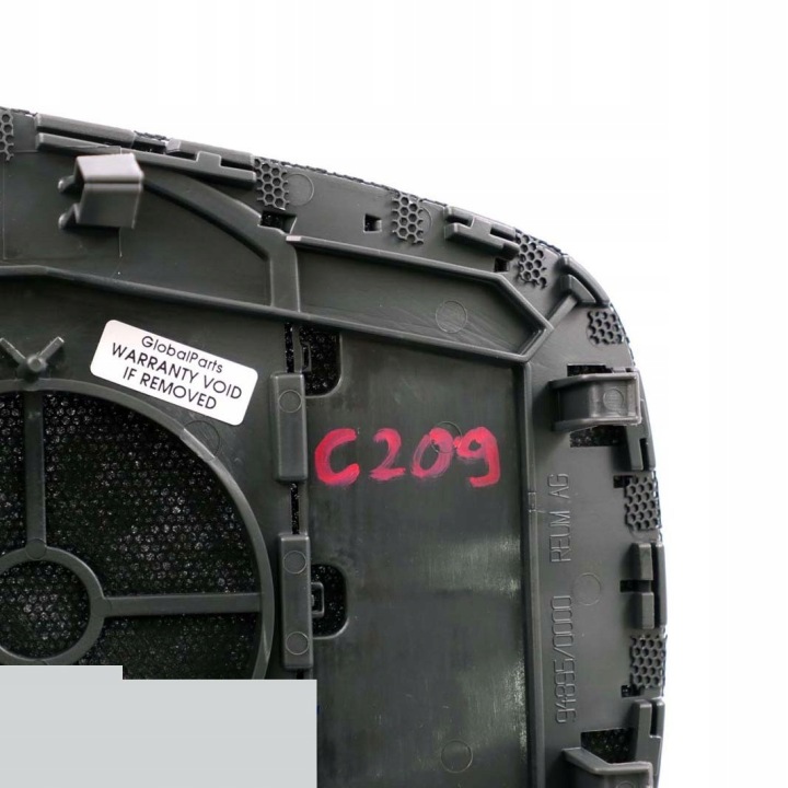 MERCEDES C209 PROTECTION HAUT-PARLEURS CENTRAL TABLEAU DE BORD