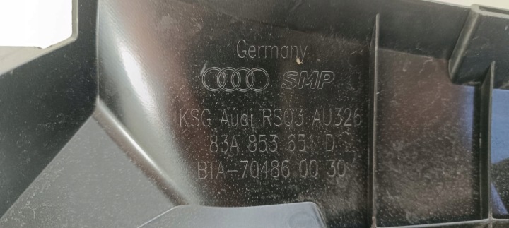 AUDI RSQ3 II 83A 19-25 GRILLE CALANDRE PARE-CHOCS AVANT 83A853651D ORIGINAL