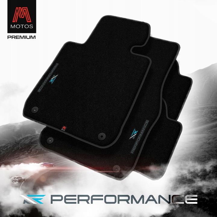 ALFOMBRILLAS DE FELPA PERFORMANCE PREMIUM PARA BMW X1 E84 2009-2015 