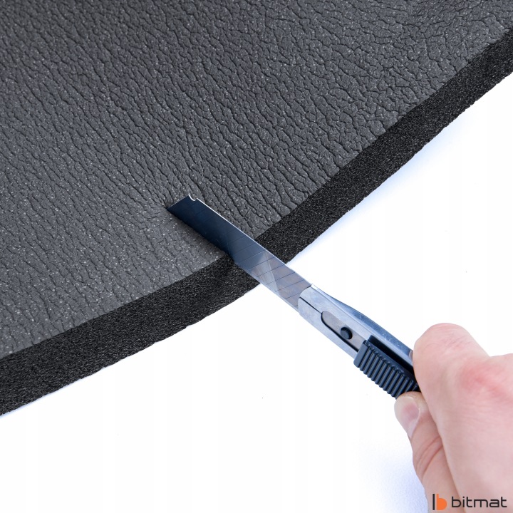 MOUSSE TAPIS KAUCZUKOWA CAOUTCHOUC INSONORISANT 40MM ISOLATION DANS KAWALKACH