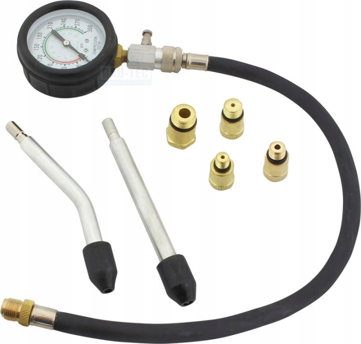 TESTEUR PRESSION KOMPRESJI BUSES D'INJECTION MESURE ESSENCE 0-300 PSI 20 BAR
