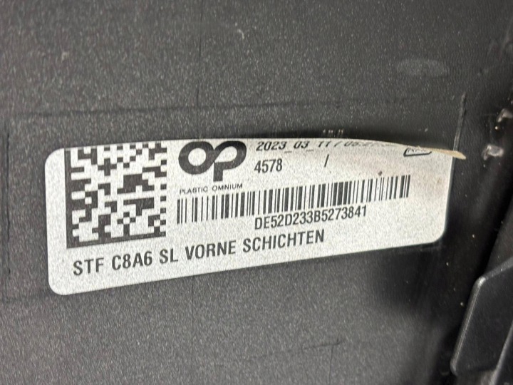 AUDI A6 C8 S-LINE LIFT PARE-CHOCS AVANT AVANT 4K0853651R 4K0807437C/D