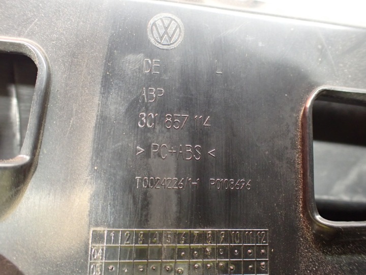 BOÎTE À GANTS PASSAGER VOLKSWAGEN PASSAT B6