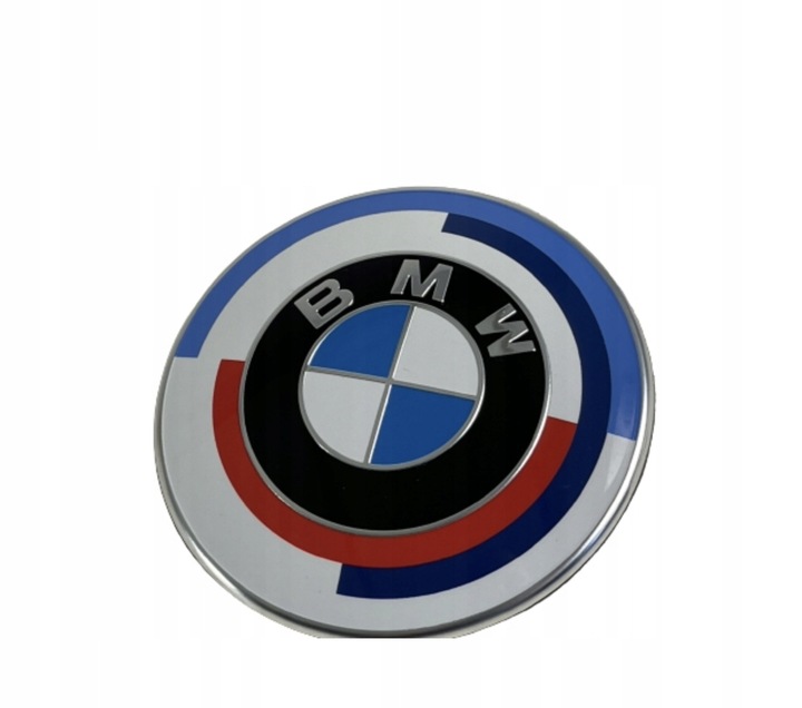 BMW TAPACUBOS KAPSLE 56 MM JUEGO 4 PIEZAS 50 JAHRE 