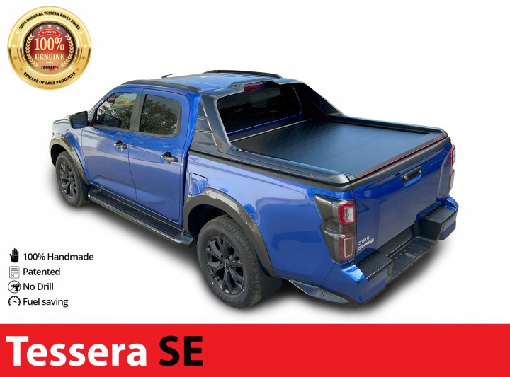 STORE ALUMINIUM ISUZU D-MAX 2021- AVEC DÉFLECTEUR D'AIR TESSERA SE MANUEL