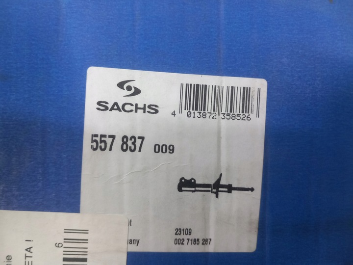 SACHS 557 837 AMORTIGUADOR 