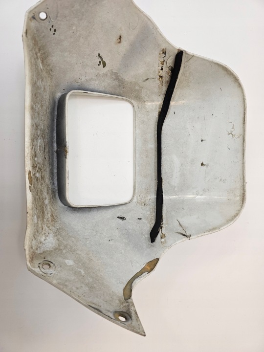 HONDA TRANSCITY NX 125 CASQUETTE CALOTTE DÉFLECTEUR D'AIR AVANT PLASTIQUE PROTECTION CHÂSSIS