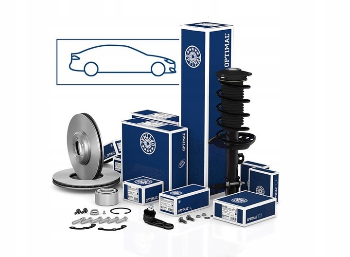 OPTIMAL RESORTE SUSPENSIONES PARTE DELANTERA AF-5461 