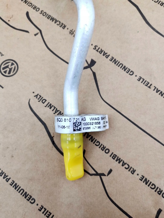 FIL TUYAU CLIMATISATION VW GOLF VII 5Q0816721AG NEUF ORIGINAL