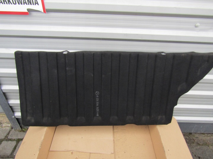 4 MERCEDES W124 BERLINE PROTECTION GARNITURE COUVERCLES DE COFFRE ZA BAKIEM ZBIORNIKIEM