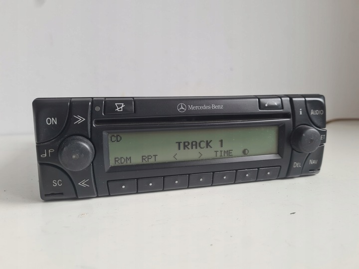 RADIO CD NAVI APS BECKER W124 190 W202 W210 SLK CLK W140 208 R170 R129 CÓDIGO 