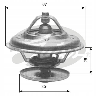 TERMOSTATO GATES TH11680G1 