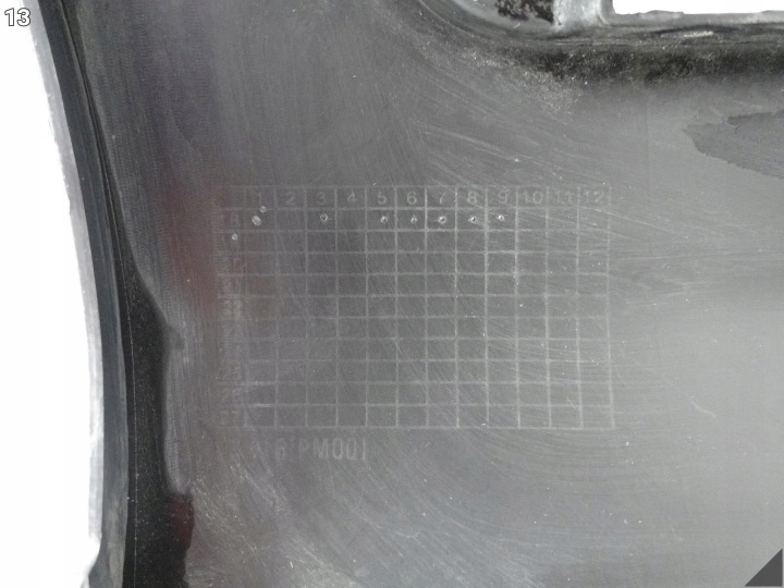 HYUNDAI TUCSON 3 III LIFT 18-20 DOUBLURE SPOILER MOULURE DANS PARE-CHOCS AVANT