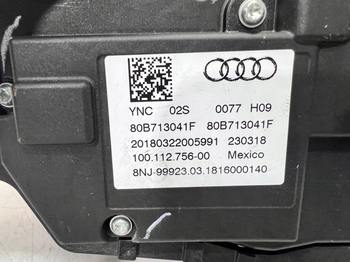 MÉCANISME DE CHANGEMENT DE VITESSES CRIC AUTOMATE AUDI Q5 FY 80B713041F EUROPE
