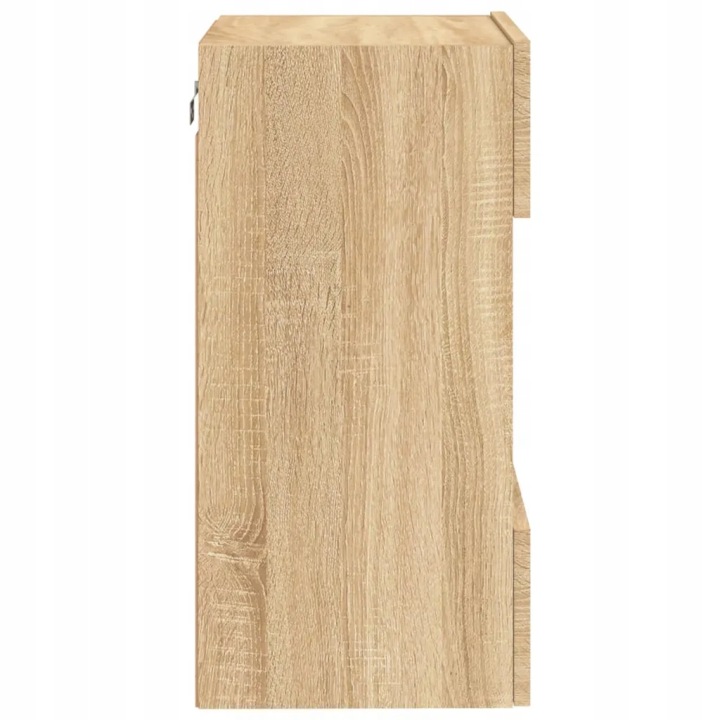 VIDAXL SCIENNA CASIER TV AVEC LED DAB SONOMA, 40X30X60,5 CM