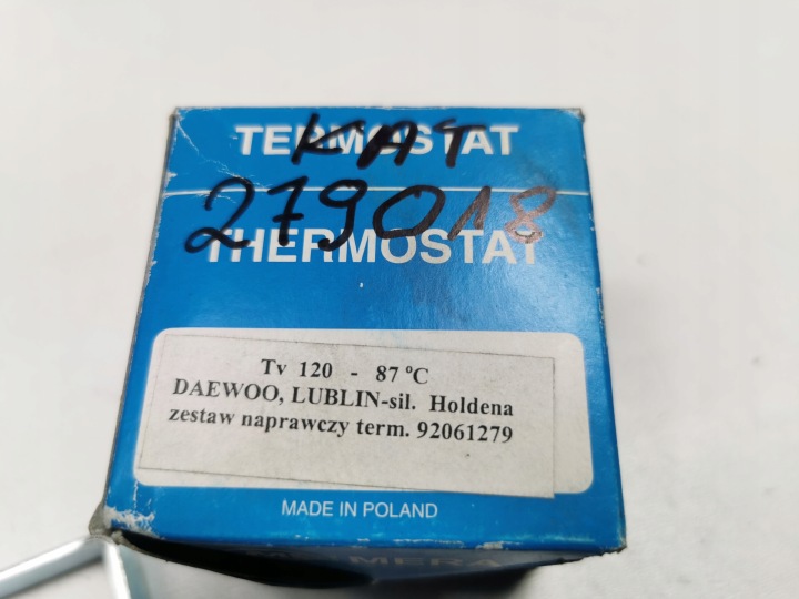 THERMOSTAT TV120-87C DAEWOO LUBLIN MERA 279018