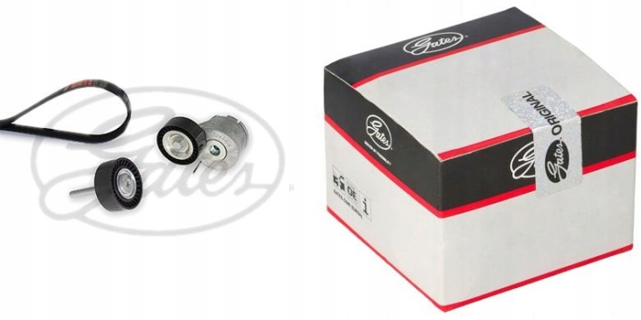 GATES K036PK1670 KIT COURROIE CUNÉIFORME POLYWEDGE