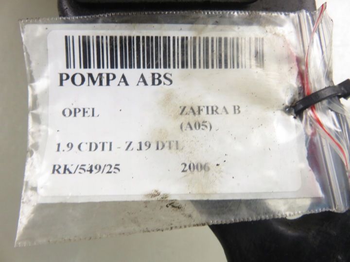 POMPE ABS OPEL ZAFIRA B (A05) 10097005093 13157576HA