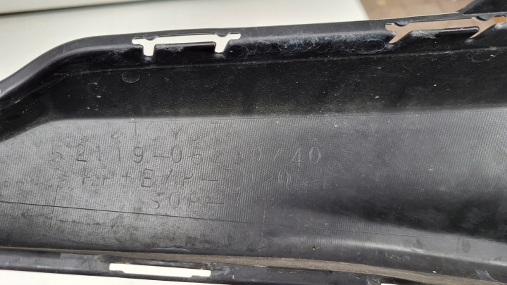 TOYOTA AVENSIS T27 III LIFT 15- PARE-CHOCS AVANT AVANT ORIGINAL 52119-05230