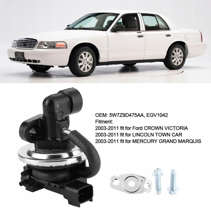 VANNE EGR 5W7Z9D475AA SUBSTITUT PASUJACY VERS FORDA