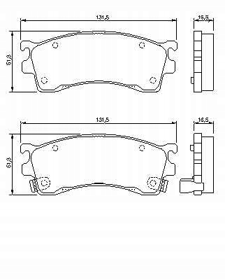 TRINKELĖS HAMULC. MAZDA 626 91-02 nuotrauka 2