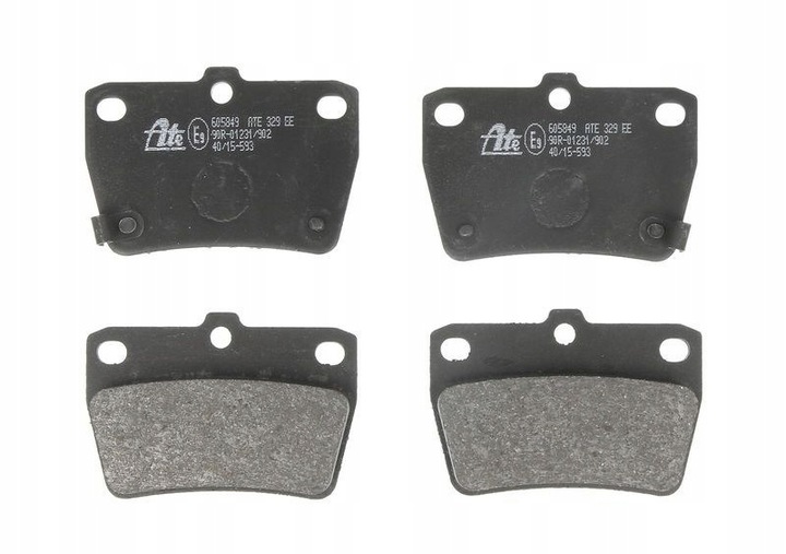 PADS BRAKE REAR ATE 13.0460-5849.2 photo 1 - milautoparts-fr.ukrlive.com