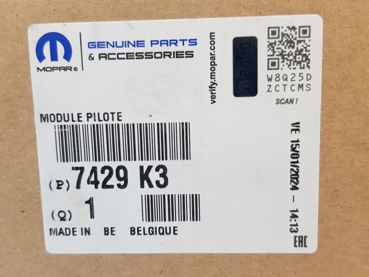 GUIDE D'AIR PEUGEOT 7429K3 9671484980