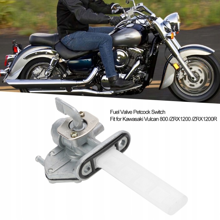 FIT SOUPAPE CARBURANTS PETCOCK COMMUTATEUR POUR KAWASAKI VULCAN ZRX1200 ZRX1200R