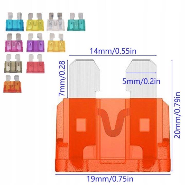 BOÎTE BOÎTE CADRE PRISE FUSIBLES GB-8 MOULURE AVEC BEZPIECZNIKAMI