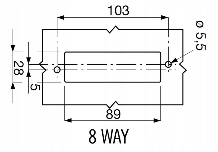 UNIT FUSE 8-FOLD 