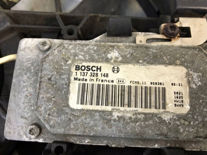 MAZDA 3 I 1600CM3 2005 ÉLECTRIQUE VENTILATEUR RADIATEUR BERLINE 3M5H8C607YB