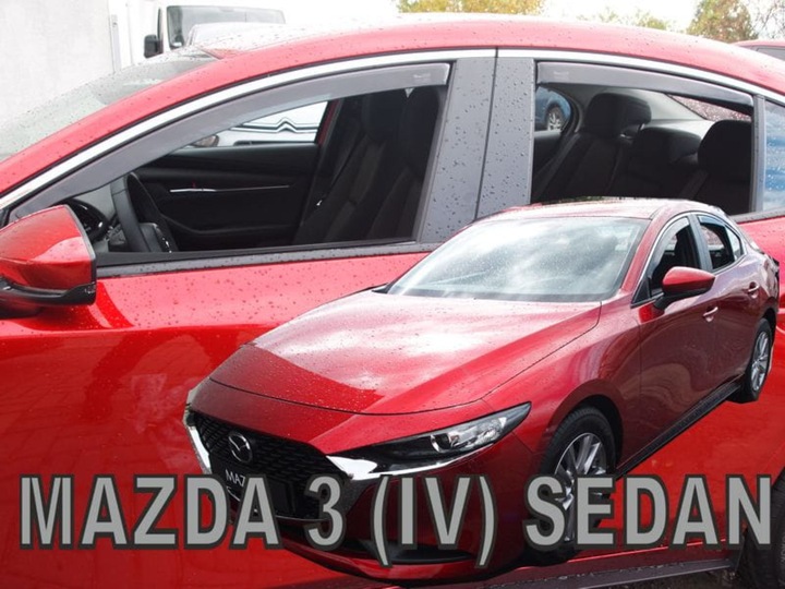 DEFLECTORES HEKO MAZDA 3 IV 4D BERLINA DE 2019 4 PIEZAS 