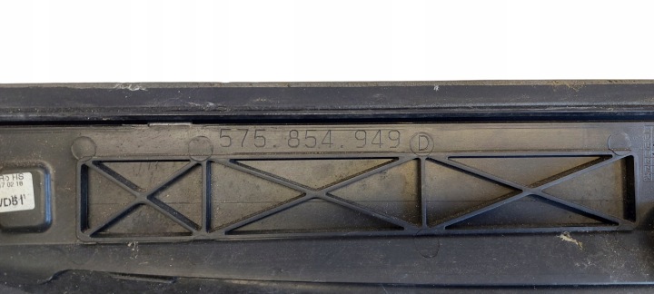 SEAT ATECA GAUCHE MOULURE PORTES ARRIÈRE ARRIÈRE 575854949D