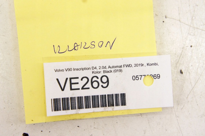 VE269 VOLVO V90 D4 KLAXON SIGNAL SONORE 31662952