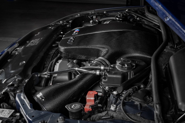 CONDUIT D'AIR EVENTURI BMW E60 M5 BMW E63 M6 NOIR CARBONE