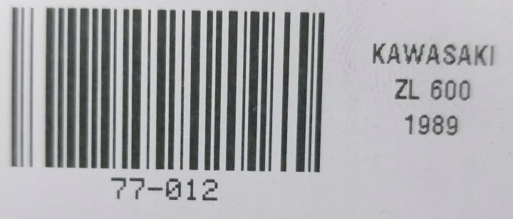 KAWASAKI EUR 600 ÉLIMINATEUR 86-97 AILE AVANT AVANT