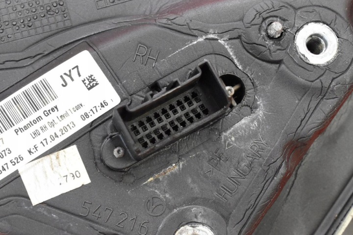 RÉTROVISEUR DROIT Z190 22853077 EUROPE OPEL INSIGNIA A 08-14 7 GOUPILLE