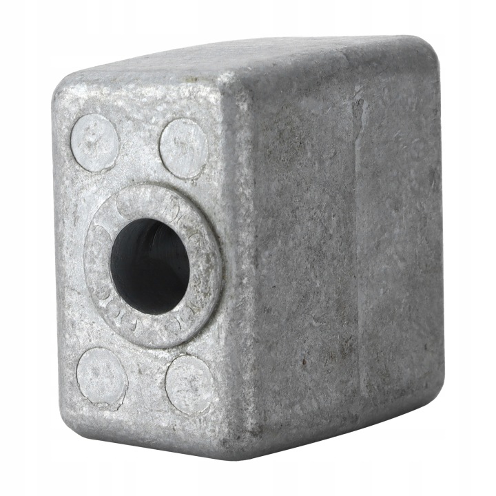 BLOC ANODOWY AVEC PIED ALUMINIUM 436745 SUBSTITUT POUR OMC STRINGER/COBRA