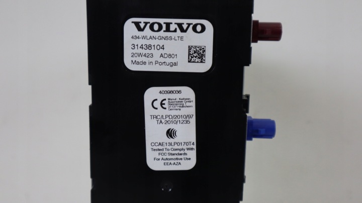 VOLVO XC40 GOUPILLE ANTENNE TOITS 31438104, 39826430