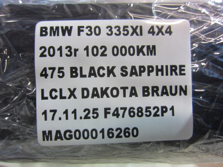 BMW 3 F30 BAGUETTES REVÊTEMENTS SEUIL AVANT ARRIÈRE LUXURY CAPUCHONS 51477260929 7289226