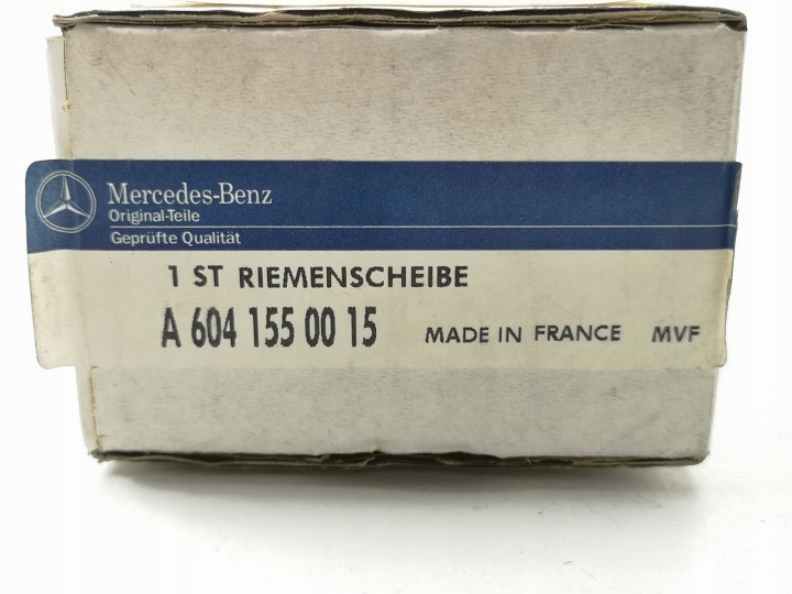KOLO POULIE MERCEDES-BENZ KLASA-C/KLASA-E DIVERS MODÈLES NOUVEAU ORIGINE A6041550015