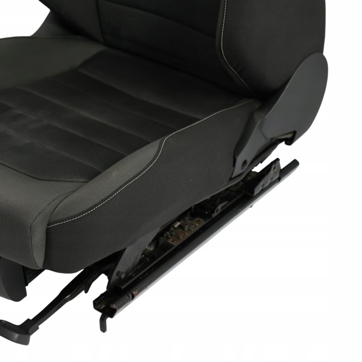 VOLKSWAGEN GOLF MK7 3 PORTES SIÈGE DROIT AVANT MATÉRIAU ALCANTARA NOIR