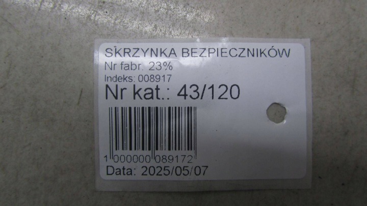 BMW X1 F48 2.0D BOÎTE FUSIBLES 9360501 15-