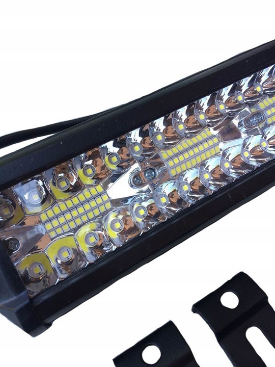 FARO EN FUNCIONAMIENTO HALÓGENO DIODO LUMINOSO LED BAR 38 CM 13 CM 12-24V 