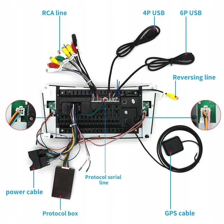 RADIO 2DIN ANDROID MERCEDES W211 2GB 32GB 