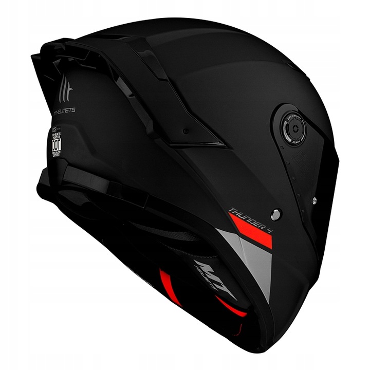 CASCO MT HELMETS THUNDER 4 SV NEGRO MATE L 