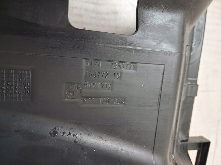 BMW 1 F20 F21 GUIDE D'AIR ADMISSION GUIDE 7383771