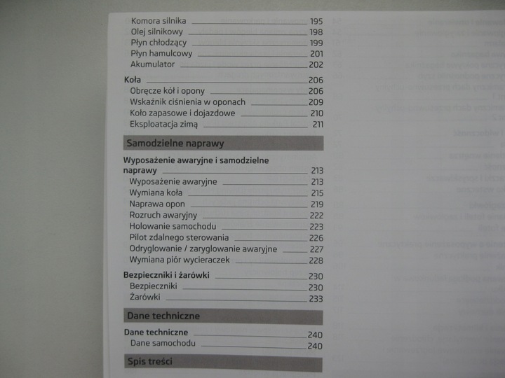 SKODA OCTAVIA 3 2012-2016 POISKA MANUAL MANTENIMIENTO KOLOROWA 2014R ORIGINAL 