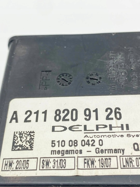 MODULE ALARME MERCEDES-BENZ SL (R230) A2118209126 23291301 5.5L 285KW 2008