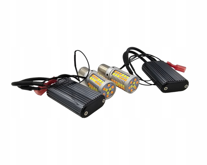 LED DRL BLINKERS + LIGHT DAYTIME 2 IN 1 BA15S P21W ULTRA POWERFUL 